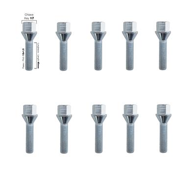 Kit distanziali ruota 2X16mm + 2X18mm con bulloneria