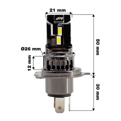 Lampadina led H4 iLuz Titan