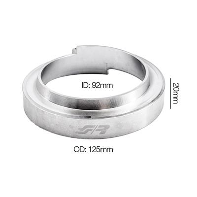 2 spacers front/rear aluminium 20mm Panda312 only front Panda169