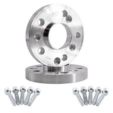 2 wheel spacers 20mm 5x112 66,6 with spherical bolts