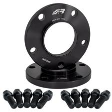 2 wheel spacers black 16mm 5x130 center hole 84,1 with bolts