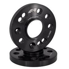 2 wheel spacers black aluminium 16mm 5x98 center hole 58,1