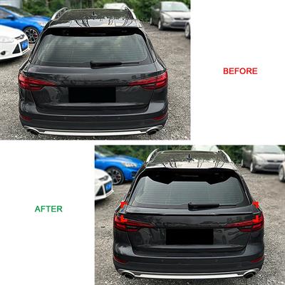 Lower mid rear spoiler