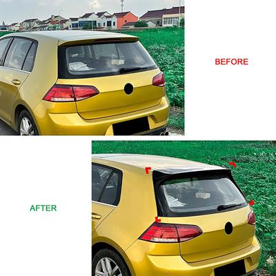 Spoiler da tetto per VW Golf VII