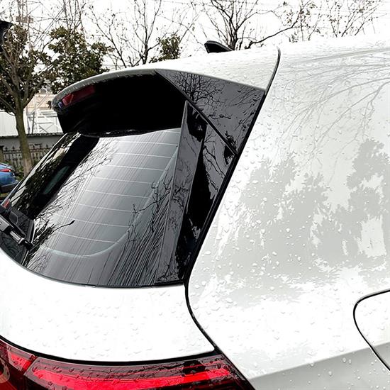 Rear window side spoiler