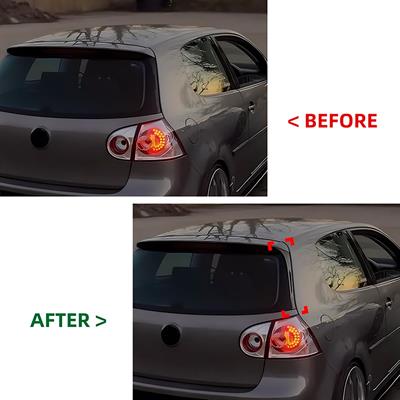 Spoiler per lunotto per VW Golf V HB