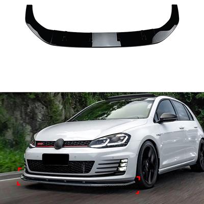 Lip splitter per VW Golf VII GTD Rline
