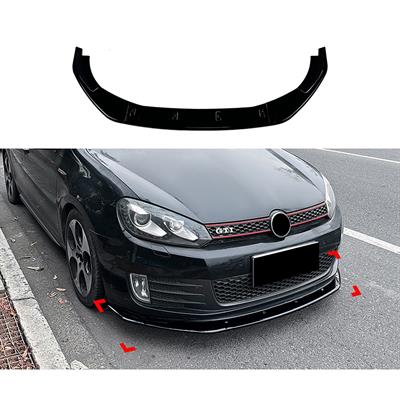 Lip splitter per VW Golf VI GTi