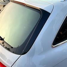 Rear window side spoiler