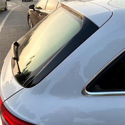 Rear window side spoiler for Audi A4 B8