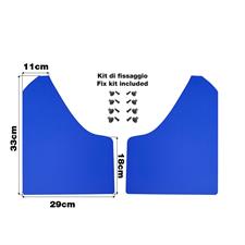 Mudflaps blue