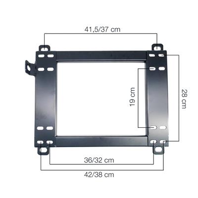 Seat rails left Mini R50-R53