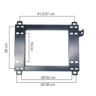 Staffa fissaggio sedile destro Mini R50-R53