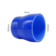 Reducer Manitor blue straight id.63-76mm l.76mm