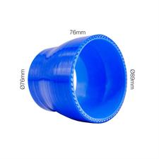 Reducer Manitor blue straight id.76-89mm l.76mm