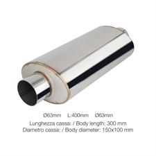 Universal Custom Muffler id 63mm
