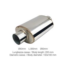 Universal Custom Muffler id 63mm