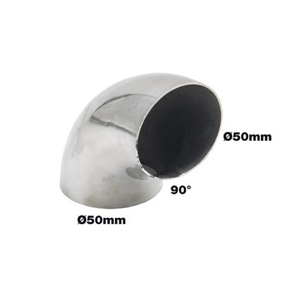 Tubo 90° id 50mm