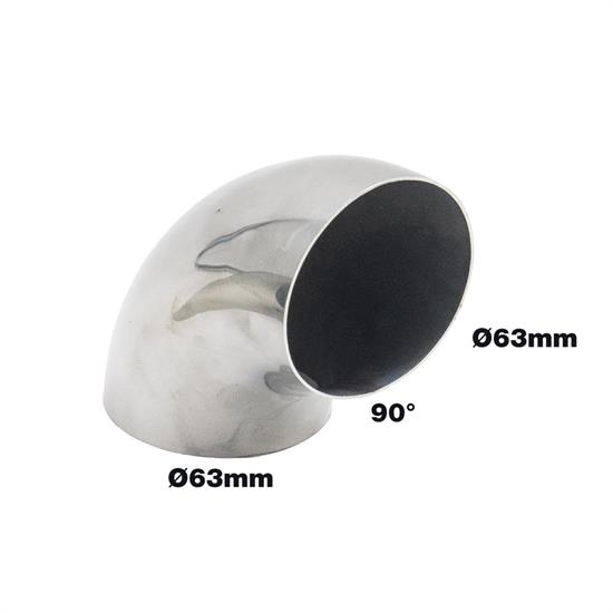 Tubo 90° id 63mm