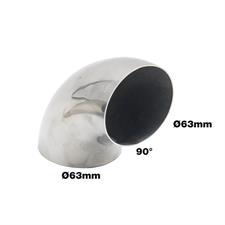 Tubo 90° id 63mm