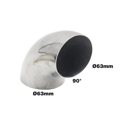 Tubo 90° id 63mm