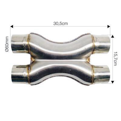 X-connection diameter 60mm