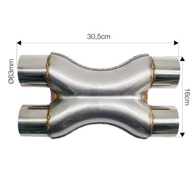 Raccordo X diametro 63mm