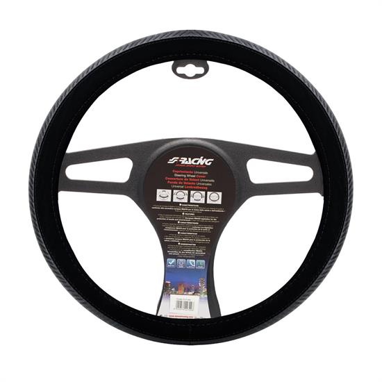 Steering wheel cover Confort black