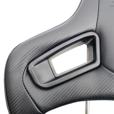 Poggiatesta universale pella nera