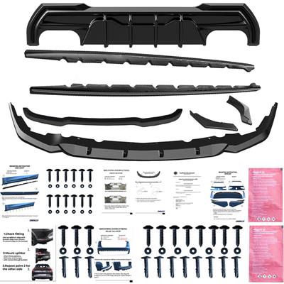 Body kit BMW 1-Series F40 M-Pack/M135i 2019- double exhaust L/R