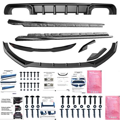 Body kit Audi A3 (8V) Sedan Facelift 2016-2020 double exhaust