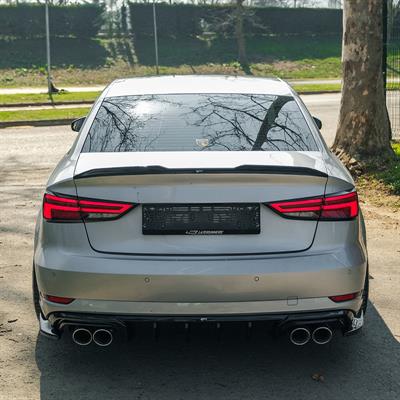 Body kit Audi A3 (8V) Sedan Facelift 2016-2020 double exhaust