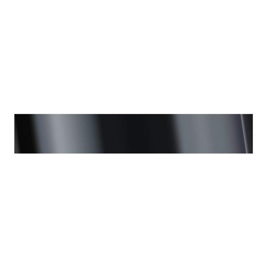 Fascia parasole nera 150X24 cm