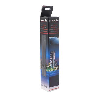 Fascia parasole nera 150X24 cm