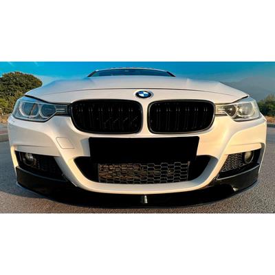 Front spoiler BMW 3-Series F30 M-Pack 2012-2019 with Flaps -