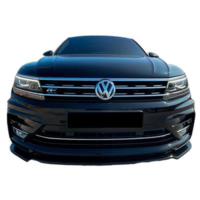 Front spoiler VW Tiguan II R-Line 2016-2020 incl. Allspace -
