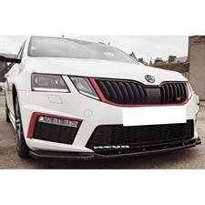 Front spoiler Skoda Octavia III RS HB/Kombi 2013-2016 -