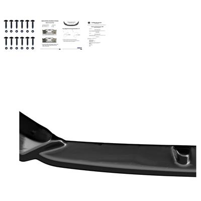 Front spoiler Audi RS3 8V Sedan/Sportback Facelift 2017-2020 -V2
