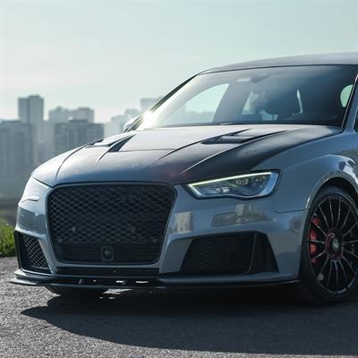 Front spoiler Audi RS3 8V Sportback 2015-2016 -