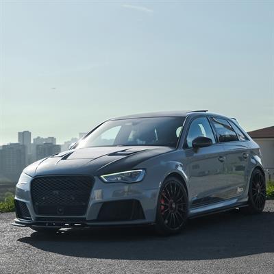Front spoiler Audi RS3 8V Sportback 2015-2016 -