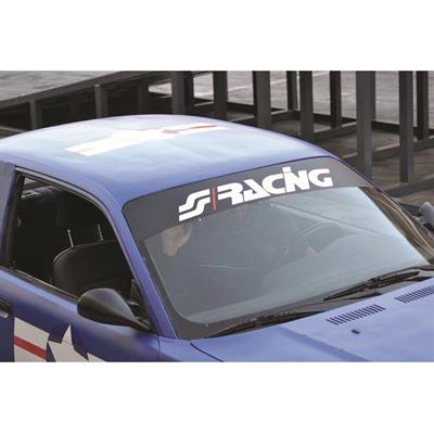 Sunshade black 150x24 cm - FASCE PARASOLE E FIANCATA - Simoni Racing