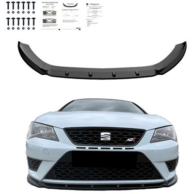 Spoiler anteriore Seat Leon (5F) HB/SC/ST FR/Cupra 2013-2016 V2