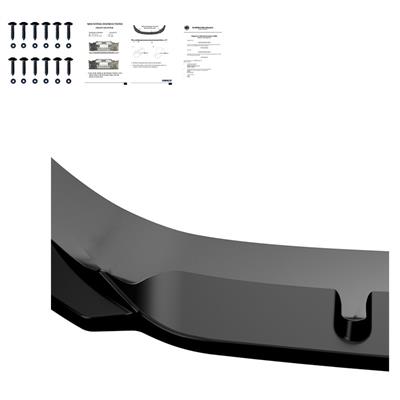 Spoiler anteriore Seat Leon (5F) HB/SC/ST FR/Cupra 2013-2016 V2