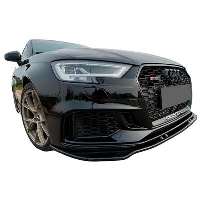 Front spoiler Audi RS3 8V Sedan/Sportback Facelift 2017-2020 -V3