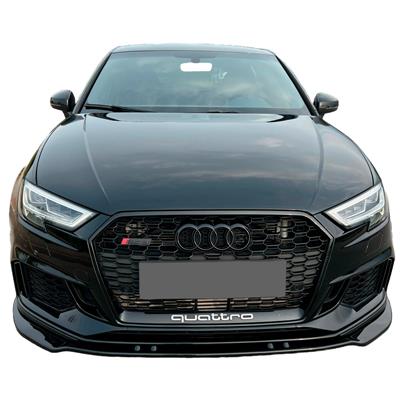 Front spoiler Audi RS3 8V Sedan/Sportback Facelift 2017-2020 -V3