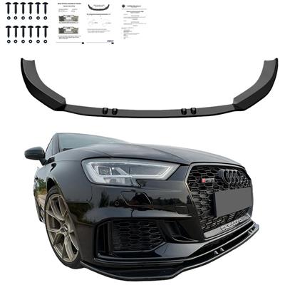Front spoiler Audi RS3 8V Sedan/Sportback Facelift 2017-2020 -V3