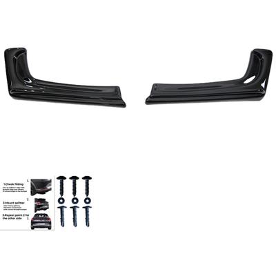 Rear Side Diffusors BMW 3-Series F30 Facelift M-Sport 2015-2018
