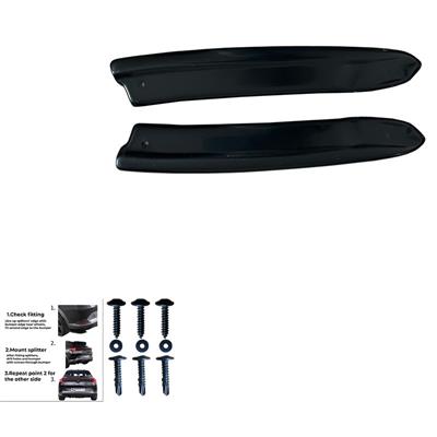 Rear Side Diffusors Skoda Octavia IV RS HB/Combi 2020- -