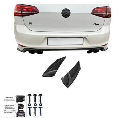 Rear Side Diffusors Volkswagen Golf VII HB R 2013-2016 -