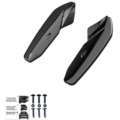 Rear Side Diffusors Audi RS3 8V Sportback 2015-2016 -